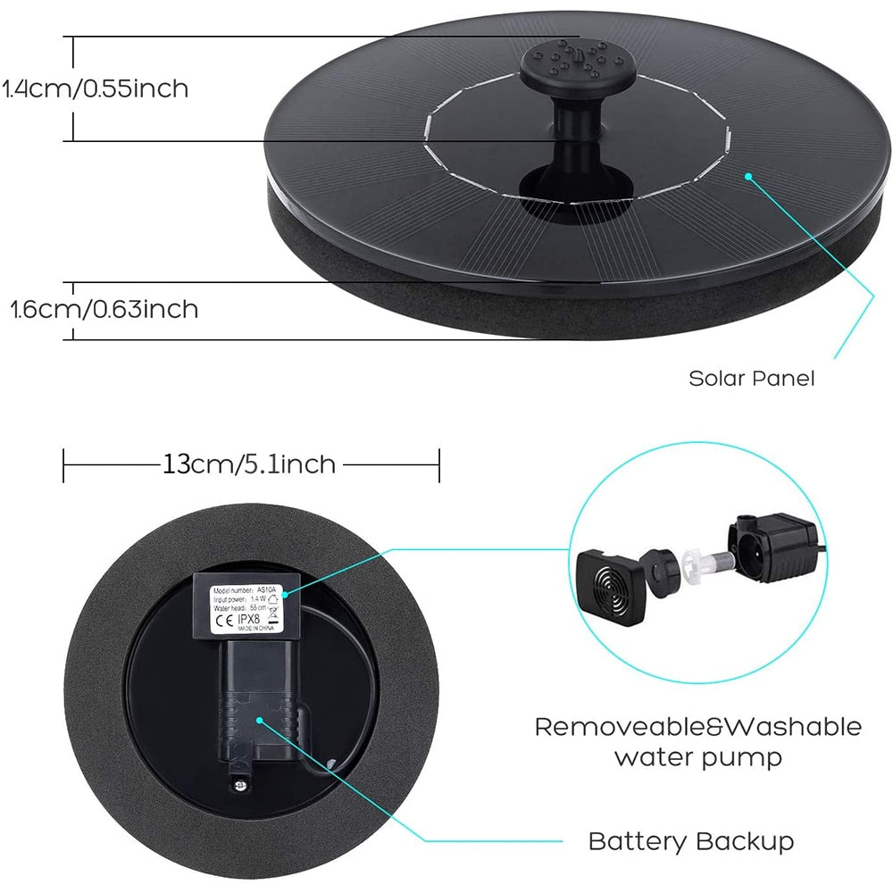 Letzter Tag 50% Rabatt | SolarShine™ Solarbrunnen