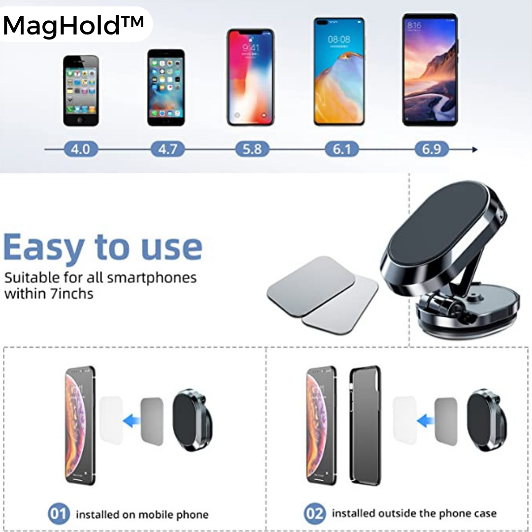 1+1 GRATIS! | MagHold™ Magnetische Auto-Telefonhalterung